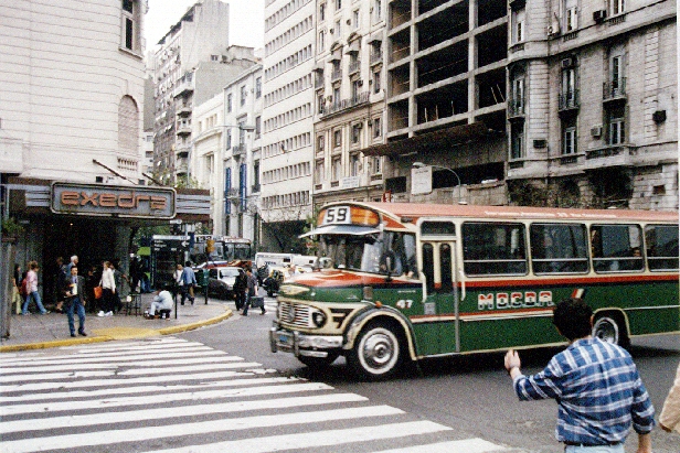 Un colectivo dans Buenos Aires