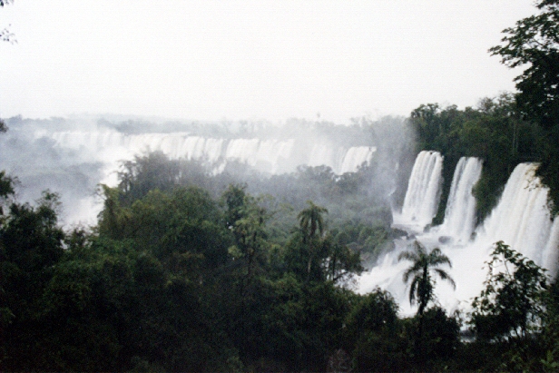 Les chuttes d'Iguazu