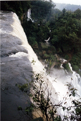 Les chuttes d'Iguazu