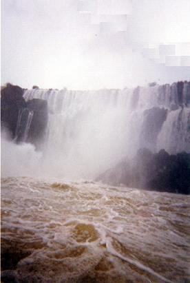 Les chuttes d'Iguazu