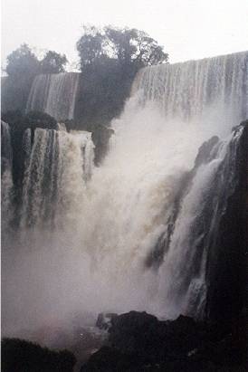 Les chuttes d'Iguazu