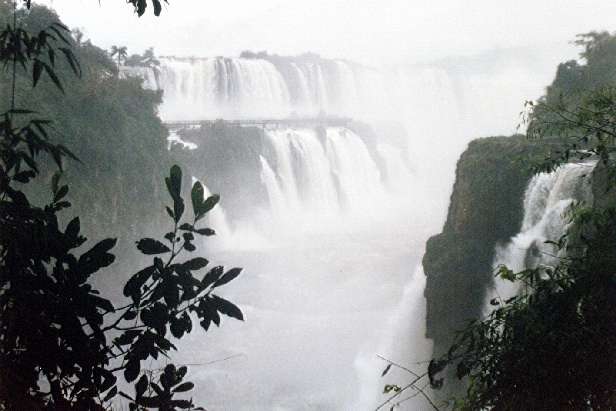 Les chuttes d'Iguazu