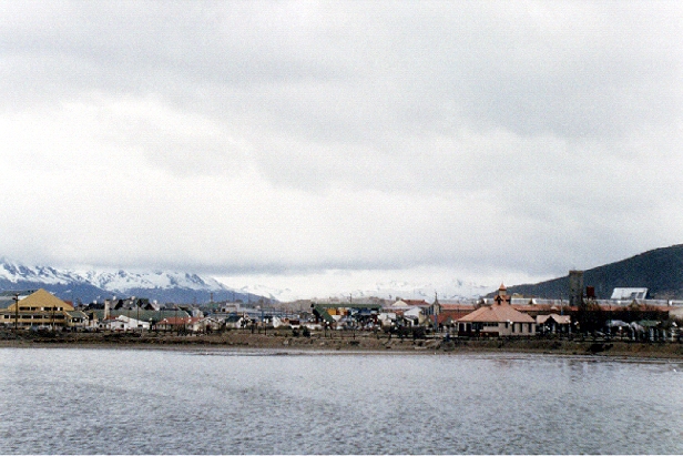 Ushuaia et le Chili en toile de fond