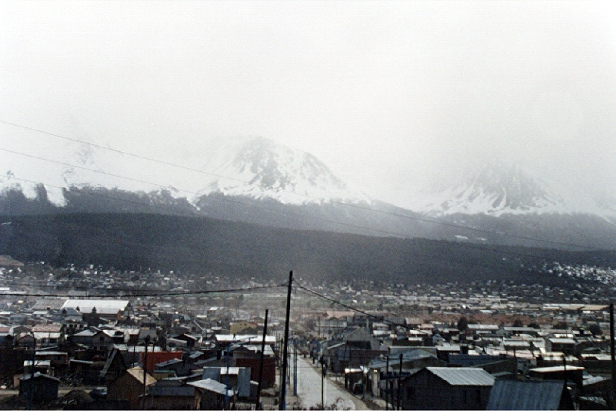 La ville d'Ushuaia