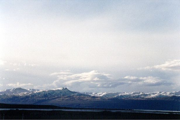 Sur le bord du Lago Argentino