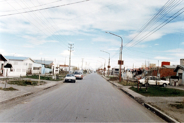 Une rue de Rio Gallegos