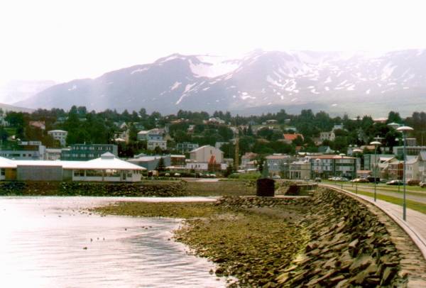 Akureyri, 2me ville d'Islande avec 16 000 habitants