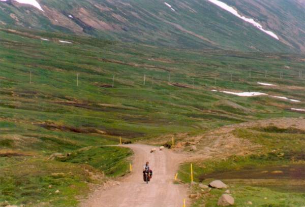 Courage ! Sur la route on a crois rgulirement des "courageux" comme je les appele