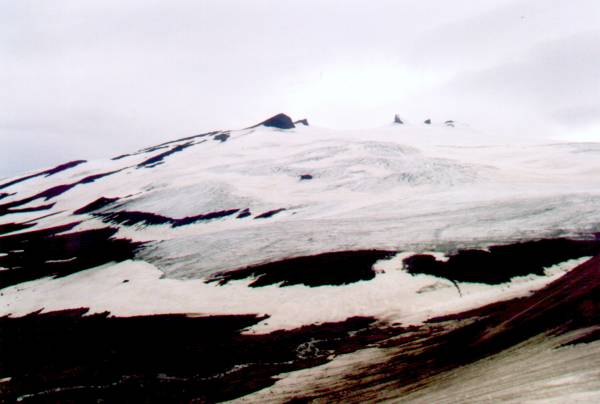 Soyons fous, on est mont en voiture jusqu'au pied du glacier